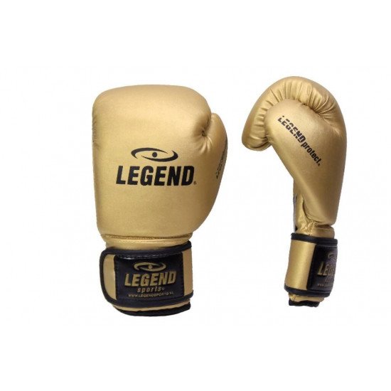 Bokshandschoenen goud powerfit & Protect - Maat: 10oz Bokshandschoenen goud powerfit & Protect - Maat: 10oz
