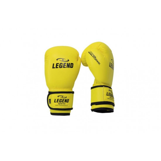 4-8 jaar Bokshandschoenen kind Neon Geel - Maat: 6oz