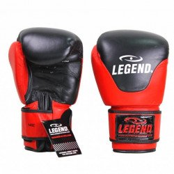 Leren Bokshandschoenen Legend Thai series Rood - Maat: 10oz