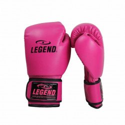 Bokshandschoenen dames roze powerfit Protect - Maat: 12oz