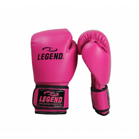 Bokshandschoenen dames roze powerfit & Protect - Maat: 12oz Bokshandschoenen dames roze powerfit & Protect - Maat: 12oz