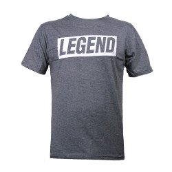t-shirt army grijs Legend inspiration quote - Maat: XL