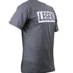 t-shirt army grijs Legend inspiration quote - Maat: 2XS