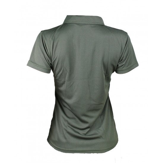 Polo Legend Slimfit army green - Maat: 2XS