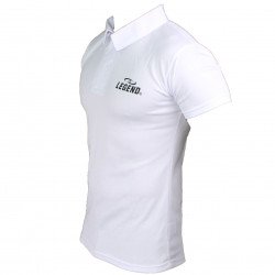 Polo Legend Slimfit Wit - Maat: 2XS