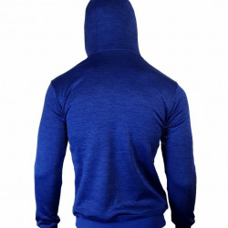Hoodie dames/heren trendy Legend design Blauw - Maat: XS
