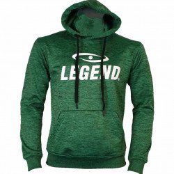 Vest trendy Legend design Fleece grijs - Maat: XS