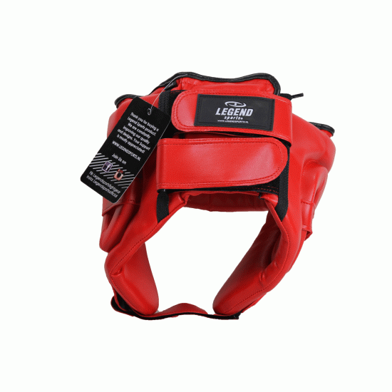 Hoofdbeschermer Rood Legend Spar Line - Maat: L Hoofdbeschermer Rood Legend Spar Line - Maat: L