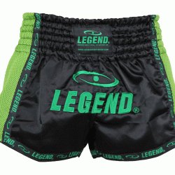 Kickboks broekje Groen Mesh Legend Trendy  - Maat: L