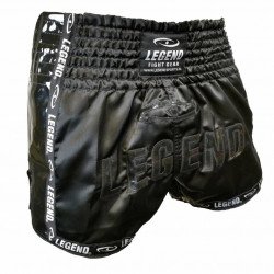 Kickboks broekje glamour black Legend Trendy  - Maat: L