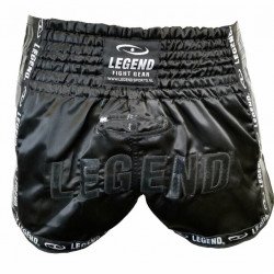 Kickboks broekje glamour black Legend Trendy  - Maat: L