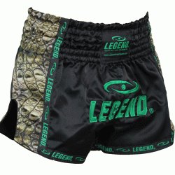 Kickboks broekje green killer crock Legend Trendy  - Maat: XL