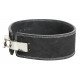 Power Lifting Fitness Riem lever zwart suede leer - Maat: S Power Lifting Fitness Riem lever zwart suede leer - Maat: S