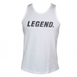 Tank Top heren wit Legend  - Maat: 2XS