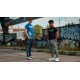 t-shirt zwart Legend regenboog - Maat: L