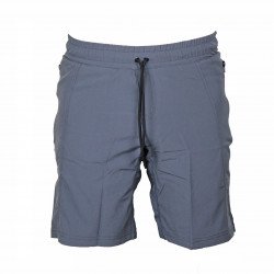 Korte broek/short Legend met rits vakken mat grijs - Maat: 2XS