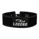 Power Lifting Fitness Riem lever zwart suede leer - Maat: S Power Lifting Fitness Riem lever zwart suede leer - Maat: S
