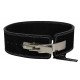 Power Lifting Fitness Riem lever zwart suede leer - Maat: S Power Lifting Fitness Riem lever zwart suede leer - Maat: S
