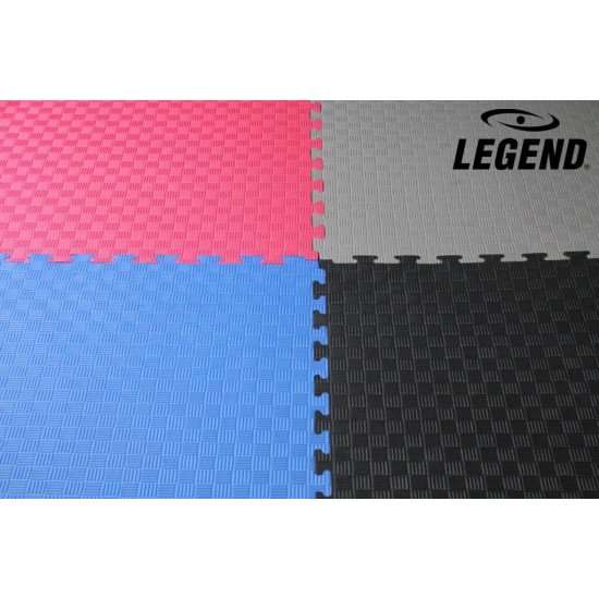 Legend Puzzelmat sport 2.5CM Zwart/Rood - Default