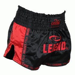 Kickboks broekje rood Legend Trendy  - Maat: L