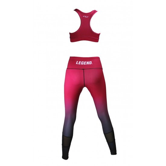 Sport BH DryFit Legend  Crimson Rood - Maat: XXXS