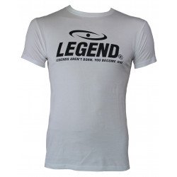 t-shirt wit Slimfit Legend - Maat: XXXS