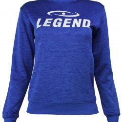 Joggingpak dames/heren met trui/sweater Blauw - Maat: L
