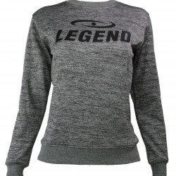Joggingpak dames/heren met trui/sweater Grijs - Maat: L