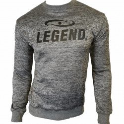 Trui/sweater dames/heren SlimFit Design Legend  Grijs - Maat: XXXS