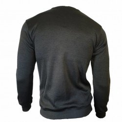 Trui/sweater dames/heren SlimFit Design Legend  Zwart - Maat: L