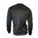 Trui/sweater dames/heren SlimFit Design Legend  Zwart - Maat: M