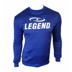 Trui/sweater dames/heren SlimFit Design Legend  Blauw - Maat: S