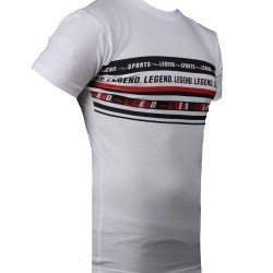 T-Shirt Wit Legend Sports - Maat: S