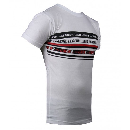 T-Shirt Wit Legend Sports - Maat: L