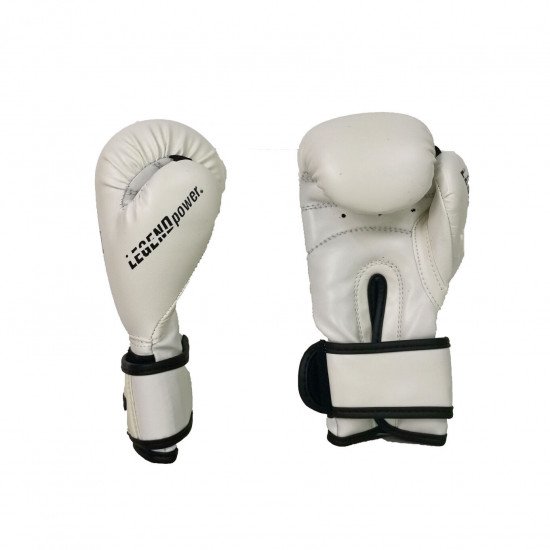 4-8 jaar Bokshandschoenen kind Wit - Maat: 6oz