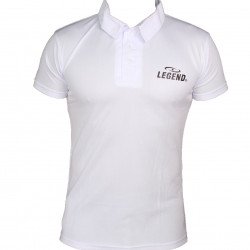 Polo Legend Slimfit Wit - Maat: 2XS