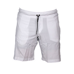 Korte broek/short Legend met rits vakken Wit - Maat: 4XS