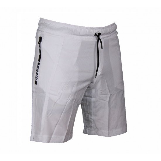 Korte broek/short Legend met rits vakken Wit - Maat: XL Korte broek/short Legend met rits vakken Wit - Maat: XL