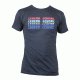 t-shirt zwart Legend regenboog - Maat: L
