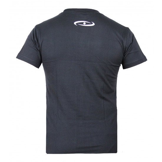 T-Shirt zwart Legends Aren't born, you become one - Maat: XS