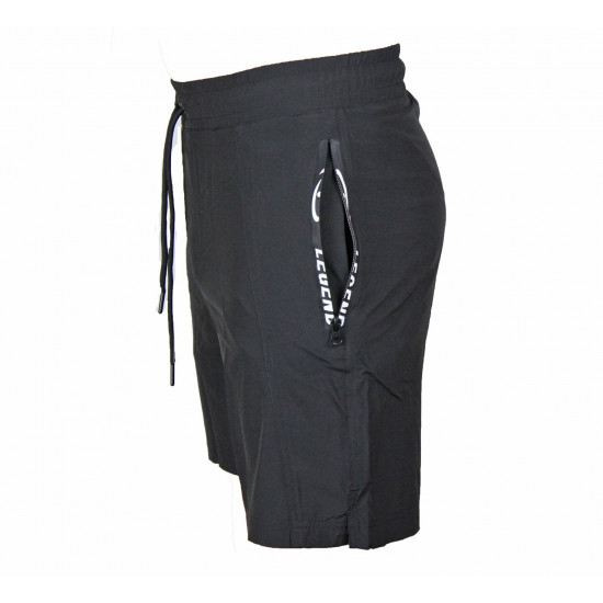 Korte broek/short Legend met rits vakken Zwart - Maat: XS Korte broek/short Legend met rits vakken Zwart - Maat: XS